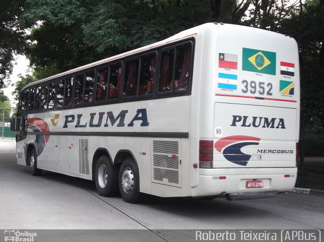Pluma Conforto e Turismo 3952 na cidade de São Paulo, São Paulo, Brasil, por Roberto Teixeira. Número da foto: #1654610.