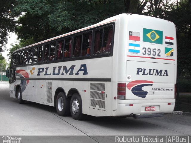 Pluma Conforto e Turismo 3952 na cidade de São Paulo, São Paulo, Brasil, por Roberto Teixeira. ID da foto: 1654610.