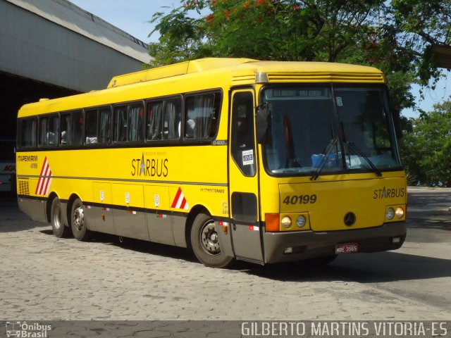 Viação Itapemirim 40199 na cidade de Vitória, Espírito Santo, Brasil, por Gilberto Martins. ID da foto: 1654244.