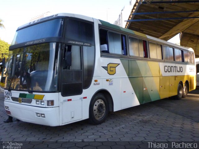 Empresa Gontijo de Transportes 5810 na cidade de Belo Horizonte, Minas Gerais, Brasil, por Thiago  Pacheco. Número da foto: #1654634.