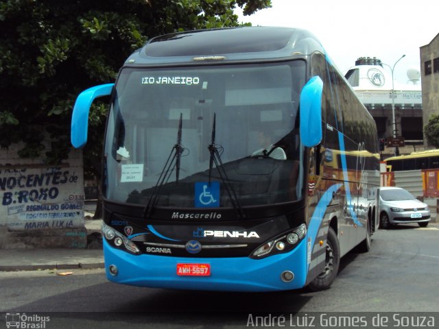 Empresa de Ônibus Nossa Senhora da Penha 52011 na cidade de Rio de Janeiro, Rio de Janeiro, Brasil, por André Luiz Gomes de Souza. Número da foto: #1655182.