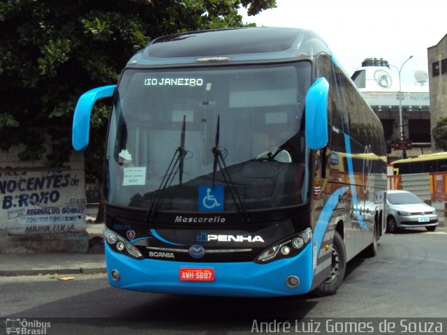 Empresa de Ônibus Nossa Senhora da Penha 52011 na cidade de Rio de Janeiro, Rio de Janeiro, Brasil, por André Luiz Gomes de Souza. ID da foto: 1655182.