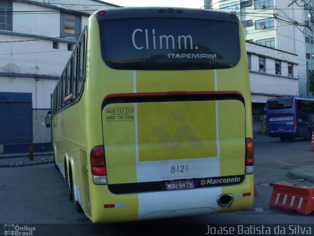 Viação Itapemirim 8121 na cidade de Rio de Janeiro, Rio de Janeiro, Brasil, por Joase Batista da Silva. ID da foto: 1653568.