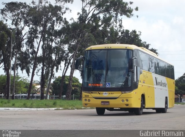 Viação Nordeste 8020 na cidade de Natal, Rio Grande do Norte, Brasil, por Gabriel Torres. Número da foto: #1654724.