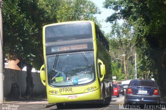 Transporte Coletivo Glória BT008 na cidade de Curitiba, Paraná, Brasil, por Matheus  Augusto. Número da foto: #1655405.
