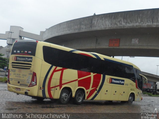 TransTupi Turismo e Fretamento 2900 na cidade de Santos, São Paulo, Brasil, por Matheus  Scheguschewsky. Número da foto: #1656990.