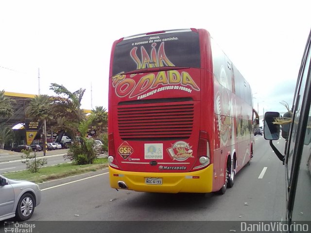 Banda Saia Rodada 6193 na cidade de Natal, Rio Grande do Norte, Brasil, por Nícolas Vitorino Lopes. ID da foto: 1656958.