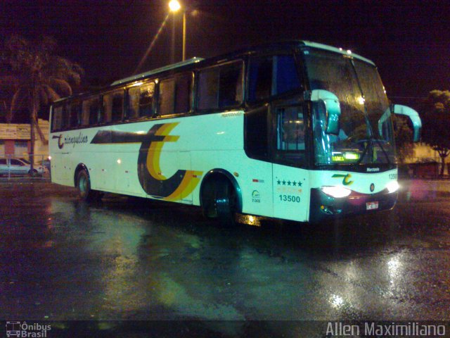 Expresso Triangulino 13500 na cidade de Uberaba, Minas Gerais, Brasil, por Allen Maximiliano. Número da foto: #1656874.
