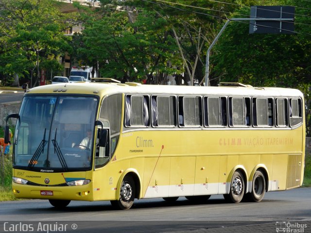 Viação Itapemirim 8067 na cidade de Teresina, Piauí, Brasil, por Carlos Aguiar ®. ID da foto: 1656803.