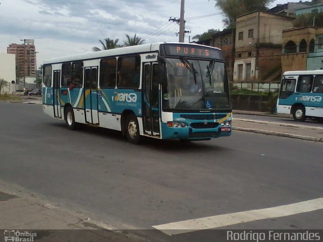 TRANSA - Transa Transporte Coletivo 738 na cidade de Três Rios, Rio de Janeiro, Brasil, por Rodrigo Fernades. Número da foto: #1655793.