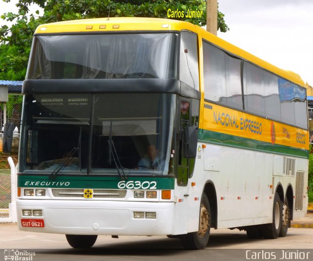 Nacional Expresso 66302 na cidade de Goiânia, Goiás, Brasil, por Carlos Júnior. ID da foto: 1705211.