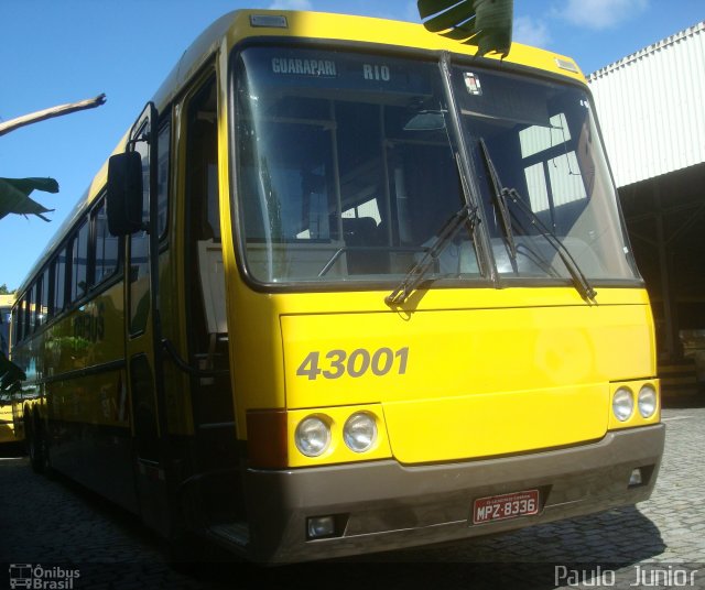 Viação Itapemirim 43001 na cidade de Campos dos Goytacazes, Rio de Janeiro, Brasil, por Paulo  Junior. ID da foto: 1704835.