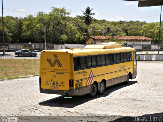 Viação Itapemirim 40067 na cidade de João Pessoa, Paraíba, Brasil, por Lucas  Lima. ID da foto: 1704638.