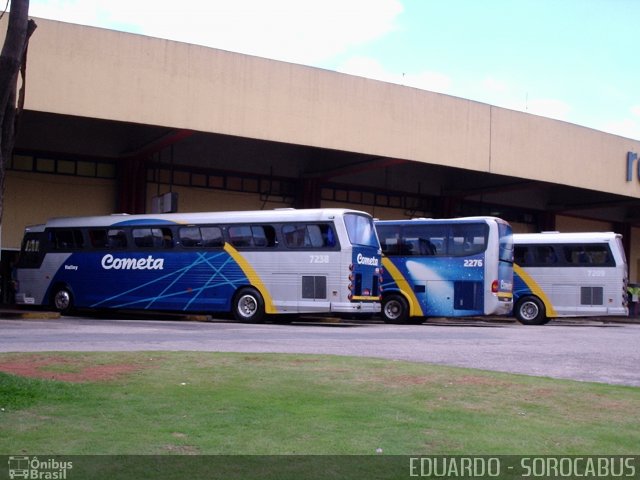 Viação Cometa 7238 na cidade de Sorocaba, São Paulo, Brasil, por EDUARDO - SOROCABUS. ID da foto: 1705620.