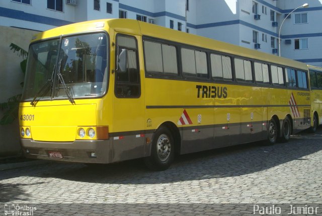 Viação Itapemirim 43001 na cidade de Campos dos Goytacazes, Rio de Janeiro, Brasil, por Paulo  Junior. Número da foto: #1704839.