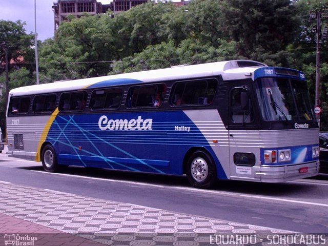 Viação Cometa 7267 na cidade de Sorocaba, São Paulo, Brasil, por EDUARDO - SOROCABUS. ID da foto: 1705609.