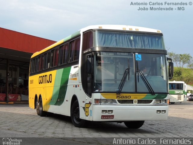 Empresa Gontijo de Transportes 15880 na cidade de João Monlevade, Minas Gerais, Brasil, por Antonio Carlos Fernandes. Número da foto: #1722784.