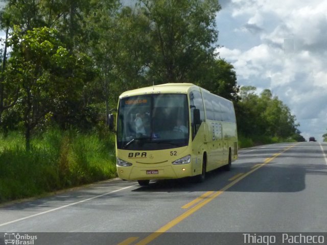 BPA Transportes 52 na cidade de Curvelo, Minas Gerais, Brasil, por Thiago  Pacheco. Número da foto: #1723804.