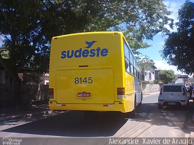 Viação Sudeste 8145 na cidade de Guarapari, Espírito Santo, Brasil, por Alexandre  Xavier de Araújo. ID da foto: 1722891.