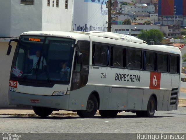 Borborema Imperial Transportes 786 na cidade de Caruaru, Pernambuco, Brasil, por Rodrigo Fonseca. ID da foto: 1723619.