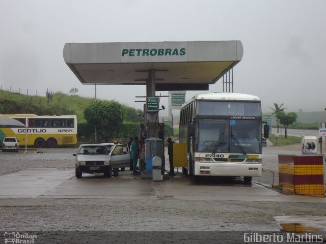 Empresa Gontijo de Transportes 15940 na cidade de João Monlevade, Minas Gerais, Brasil, por Gilberto Martins. ID da foto: 1722951.