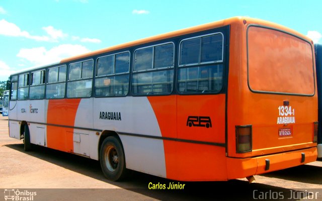 Rápido Araguaia 1334-1 na cidade de Goiânia, Goiás, Brasil, por Carlos Júnior. ID da foto: 1723913.