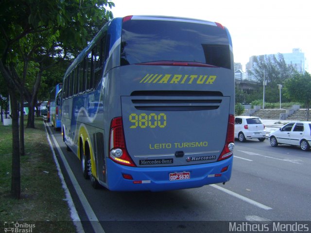 Aritur Transporte e Turismo 9800 na cidade de Vitória, Espírito Santo, Brasil, por Matheus Mendes. Número da foto: #1724794.