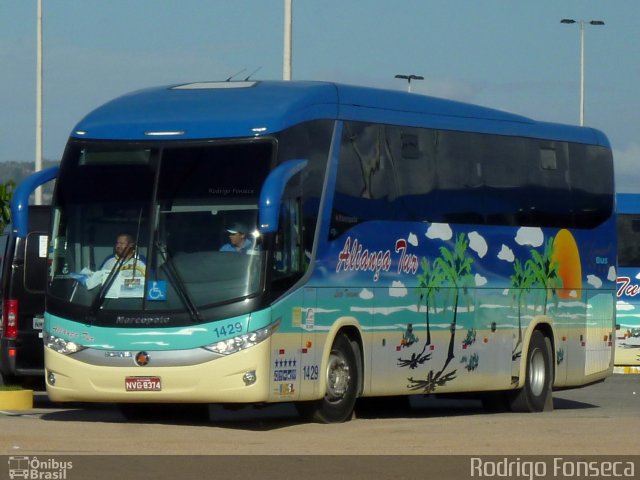 Aliança Tur Transporte de Passageiros e Turismo 1429 na cidade de Caruaru, Pernambuco, Brasil, por Rodrigo Fonseca. Número da foto: #1725377.