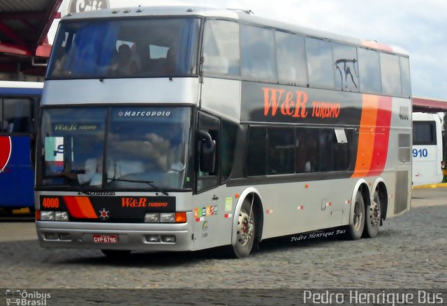 W&R Turismo 4000 na cidade de Ribeirão Vermelho, Minas Gerais, Brasil, por Pedro Henrique Gumercindo da Silva. ID da foto: 1725511.