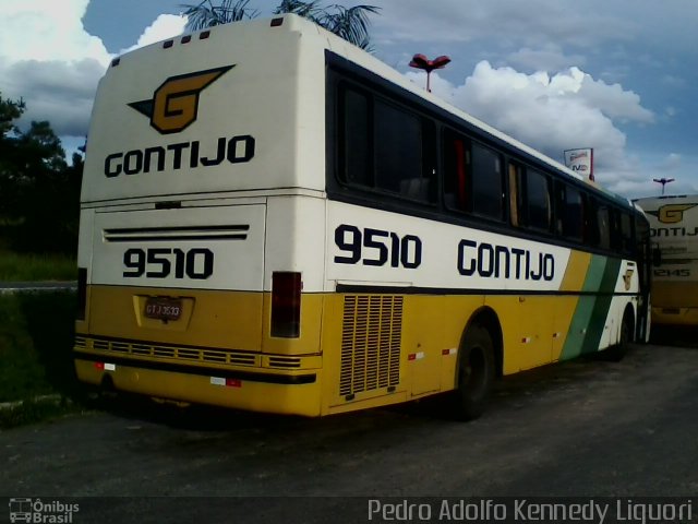 Empresa Gontijo de Transportes 9510 na cidade de Diamantina, Minas Gerais, Brasil, por Pedro Adolfo Kennedy Liguori. ID da foto: 1724779.