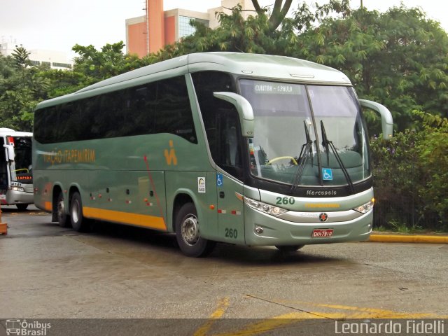 Viação Itapemirim 260 na cidade de São Paulo, São Paulo, Brasil, por Leonardo Fidelli. Número da foto: #1724717.