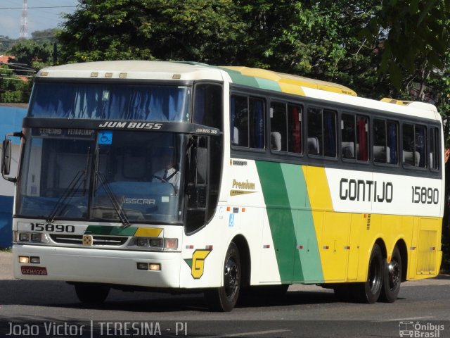 Empresa Gontijo de Transportes 15890 na cidade de Teresina, Piauí, Brasil, por João Victor. ID da foto: 1725148.