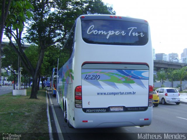 ComperTur Transportes Turísticos 12210 na cidade de Vitória, Espírito Santo, Brasil, por Matheus Mendes. ID da foto: 1726579.