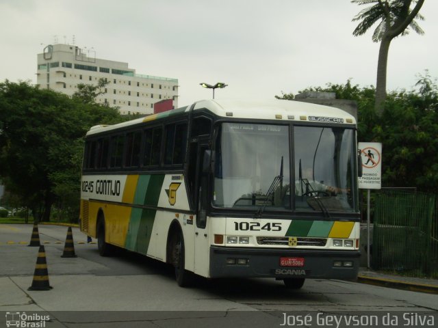 Empresa Gontijo de Transportes 10245 na cidade de São Paulo, São Paulo, Brasil, por José Geyvson da Silva. Número da foto: #1727784.