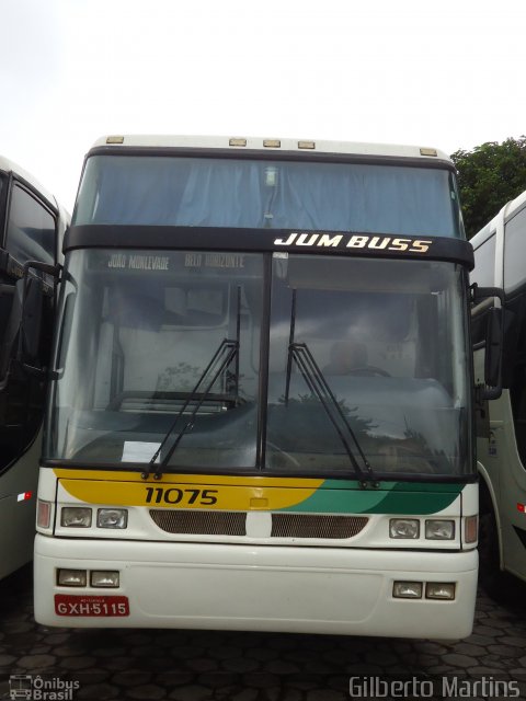 Empresa Gontijo de Transportes 11075 na cidade de João Monlevade, Minas Gerais, Brasil, por Gilberto Martins. ID da foto: 1727374.