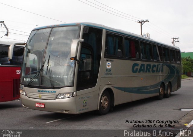 Viação Garcia 6588 na cidade de São Paulo, São Paulo, Brasil, por Cristiano Soares da Silva. ID da foto: 1727512.