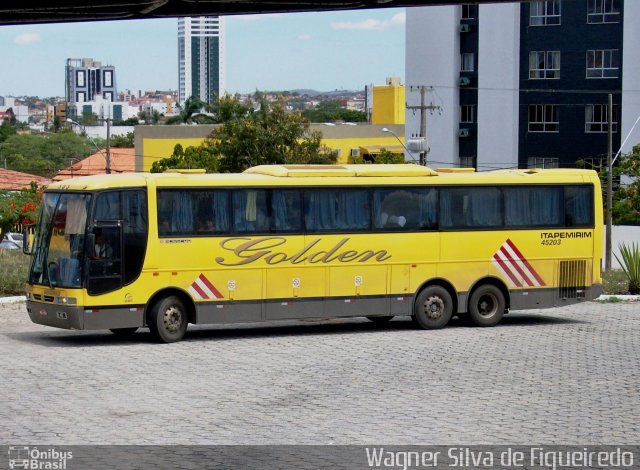 Viação Itapemirim 45203 na cidade de Campina Grande, Paraíba, Brasil, por Wagner Silva de Figueiredo. ID da foto: 1727596.