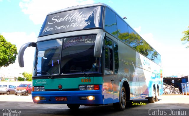 Expresso Satélite Norte 6800 na cidade de Goiânia, Goiás, Brasil, por Carlos Júnior. Número da foto: #1729559.