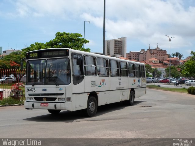 Viação Gonçalves 26-075 na cidade de São Luís, Maranhão, Brasil, por Wagner Lima. Número da foto: #1729332.