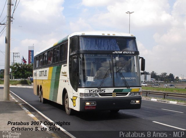 Empresa Gontijo de Transportes 15885 na cidade de São Paulo, São Paulo, Brasil, por Cristiano Soares da Silva. ID da foto: 1729583.