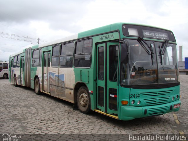Transportes Coletivos Nossa Senhora da Piedade 2414 na cidade de Campo Largo, Paraná, Brasil, por Reinaldo Penha. Número da foto: #1730140.