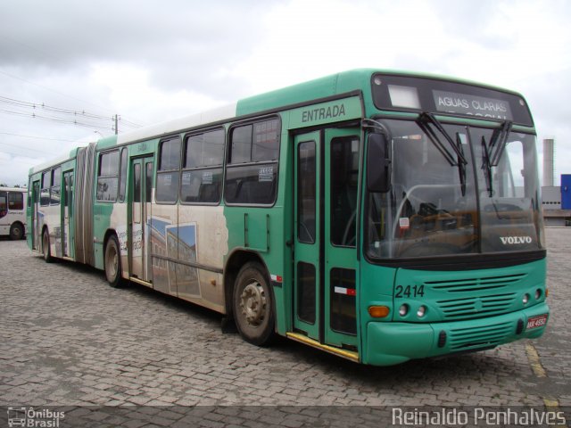 Transportes Coletivos Nossa Senhora da Piedade 2414 na cidade de Campo Largo, Paraná, Brasil, por Reinaldo Penha. ID da foto: 1730140.