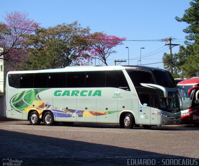 Viação Garcia 7967 na cidade de São Paulo, São Paulo, Brasil, por EDUARDO - SOROCABUS. Número da foto: #1730068.