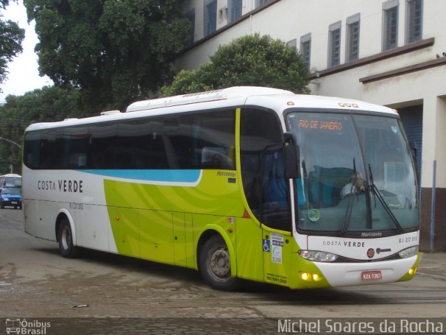 Costa Verde Transportes RJ 217.013 na cidade de Rio de Janeiro, Rio de Janeiro, Brasil, por Michel Soares da Rocha. Número da foto: #1728392.