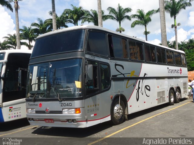 Transmac Turismo 2040 na cidade de Aparecida, São Paulo, Brasil, por Agnaldo Penides. Número da foto: #1729700.