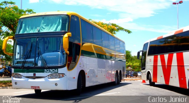 Nacional Expresso 32304 na cidade de Goiânia, Goiás, Brasil, por Carlos Júnior. ID da foto: 1729608.