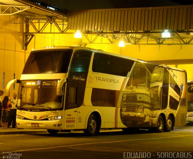 Transpen Transporte Coletivo e Encomendas 36005 na cidade de Sorocaba, São Paulo, Brasil, por EDUARDO - SOROCABUS. Número da foto: #1730045.