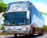 Expresso São Luiz 7170 na cidade de Goiânia, Goiás, Brasil, por Carlos Júnior. Número da foto: #1729524.