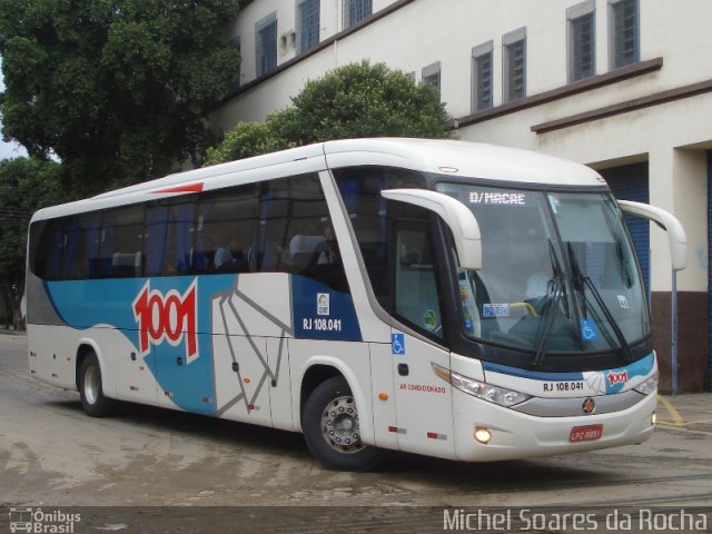 Auto Viação 1001 RJ 108.041 na cidade de Rio de Janeiro, Rio de Janeiro, Brasil, por Michel Soares da Rocha. Número da foto: #1731363.