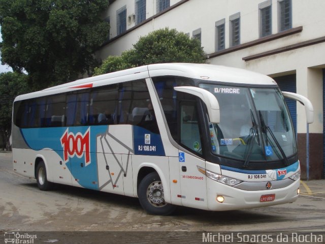 Auto Viação 1001 RJ 108.041 na cidade de Rio de Janeiro, Rio de Janeiro, Brasil, por Michel Soares da Rocha. ID da foto: 1731363.